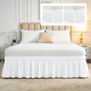 Nasitos 2 pack bed skirt 15" for Twin/Full bed